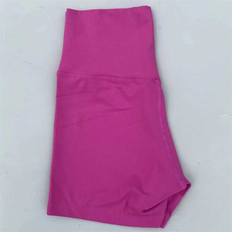 Sexy Solid Color Women Fitness Sport Short High Waist Athletic Yoga Short Leg Cycling Comprehensive Training Jogging Squat Proof - Image 24