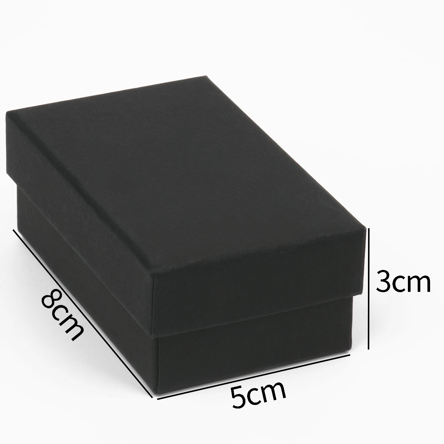 1PCS Black Square Jewelry Display Gifts Box Organizer Engagement for Ring Earring Brooch Necklace Bracelet Packaging Boxes - Image 8