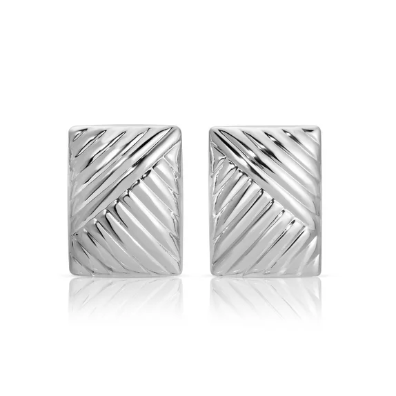 Vintage Texture Gold Plated Stainless Steel Earrings for Women Geometric Circle Twist Statement Earring Fashion Jewelry Bijoux - Image 13