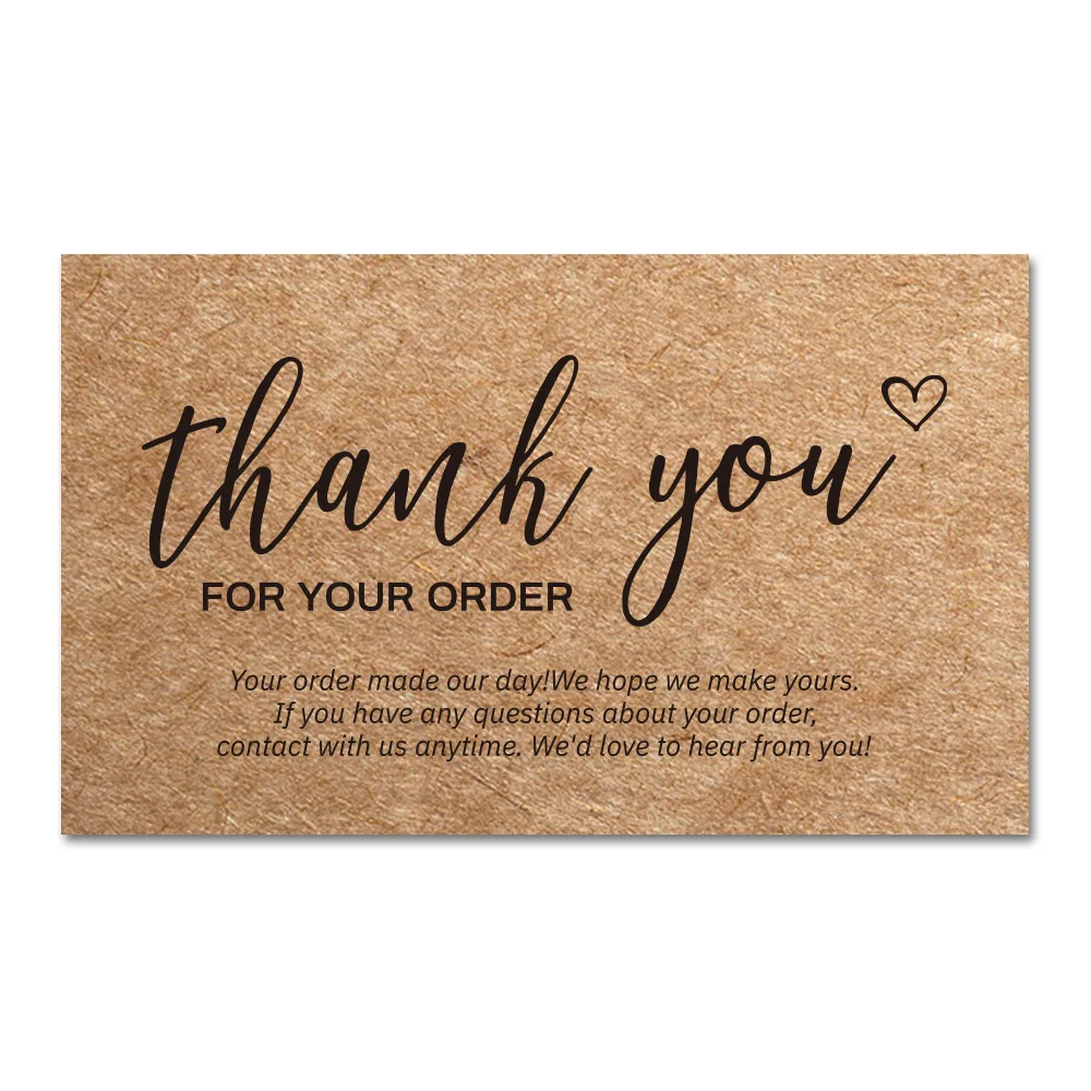 9.0x5.4cm Pink Black Foil Stamp Greeting Label Custom Thank You Cards For Small Bussiness Gift Box Decoration Packaging Supplies - Image 12