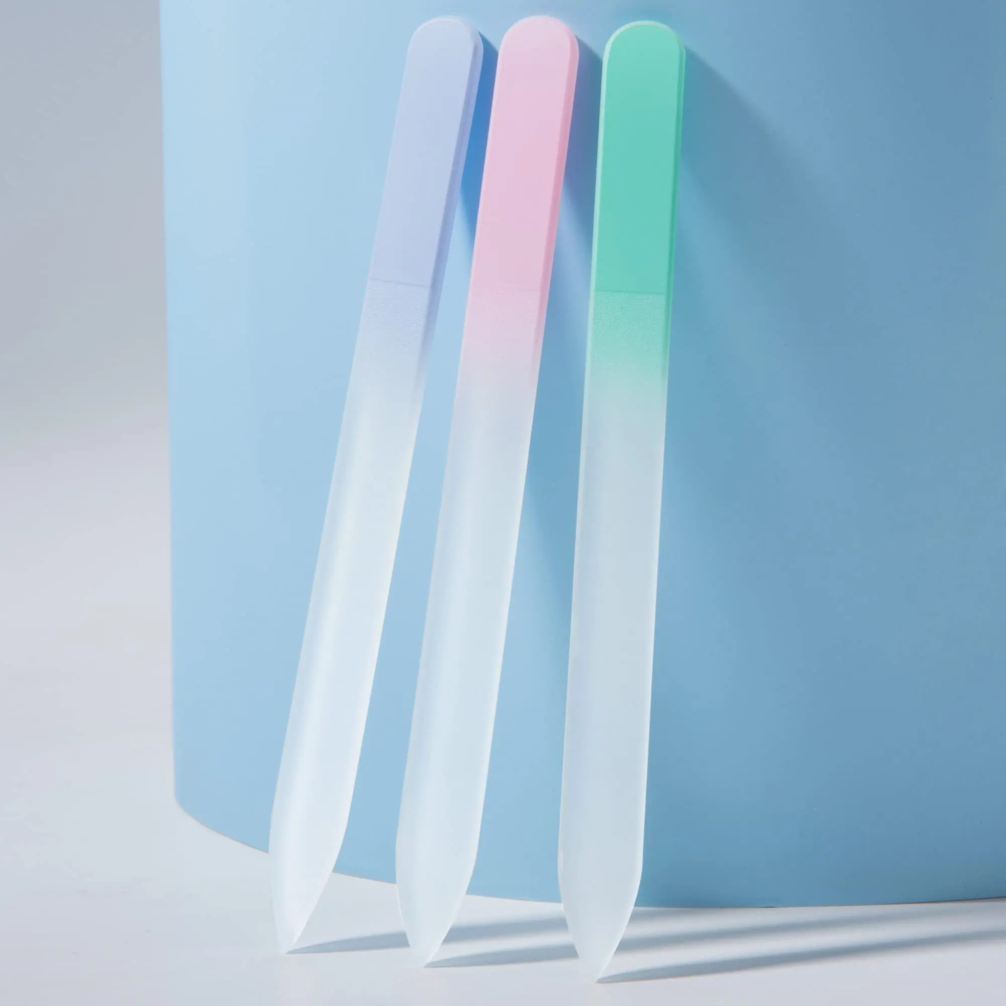 Glass Nail File with Case,Fingernail Files for Natural Nail Double Sided Etched Glass Filer Professional Manicure Nail Tool - Image 4