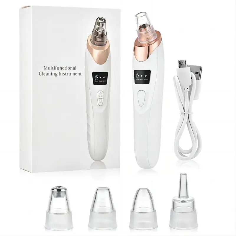 Newest Technology Blackhead Remover Vacuum Pore Cleaner for Face&Nose Blackhead Removal Kit Electric Acne Facial Extractor Tool - Image 7