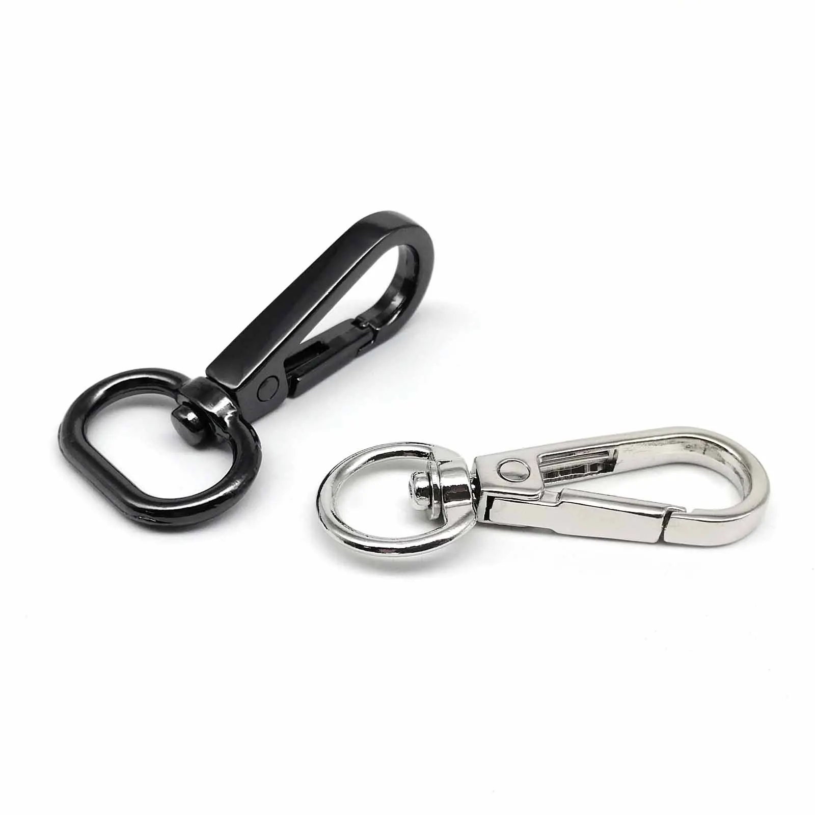 5pcs Swivel Lobster Leather Bag Handbag Purse Shoulder Strap Belt Clasp Clip Trigger Buckle Key Ring Dog Chain Collar Snap Hook - Image 3
