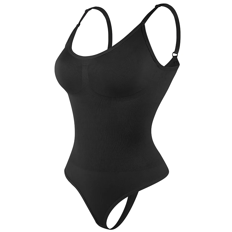 Bodysuit Women Shapewear Tummy Control Butt Lifter Body Shaper Smooth Invisible Under Dress Slimming Underwear Low Neck Jumpsuit - Image 19