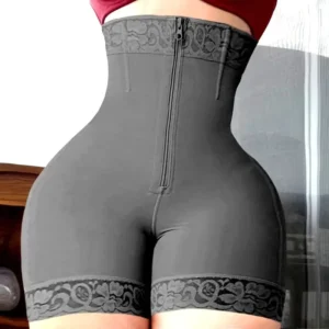 AfruliA Binders Shapers Lace Bodysuit Shapewear Buttock Control Panties Fajas Colombian Girdle Waist Trainer Corset Body Shaper