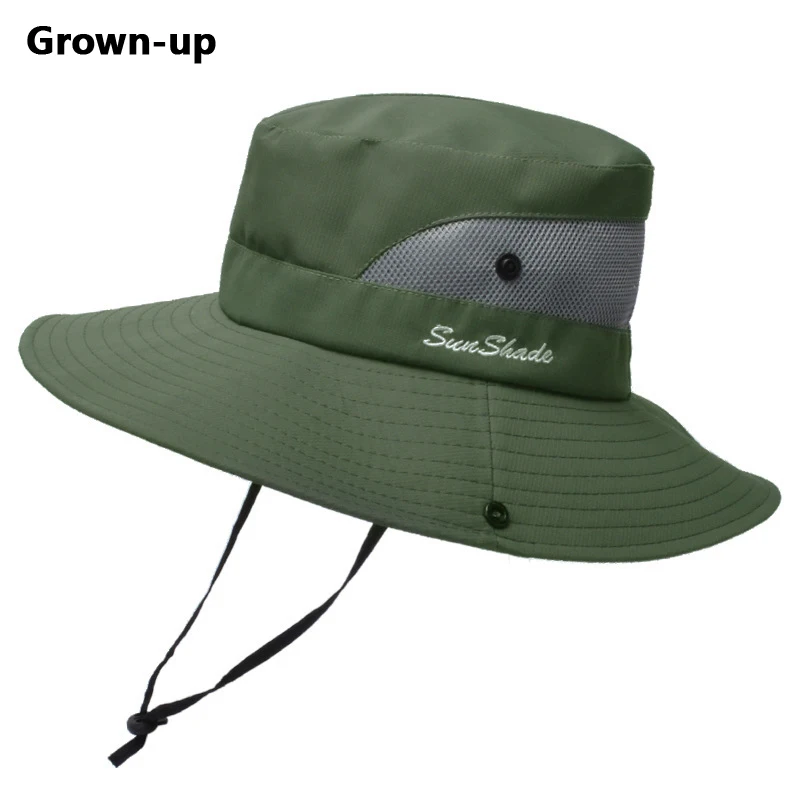 Summer outdoor sun hat, breathable sun hat, foldable sun hat, face mask hat, female ponytail hole fisherman hat - Image 12