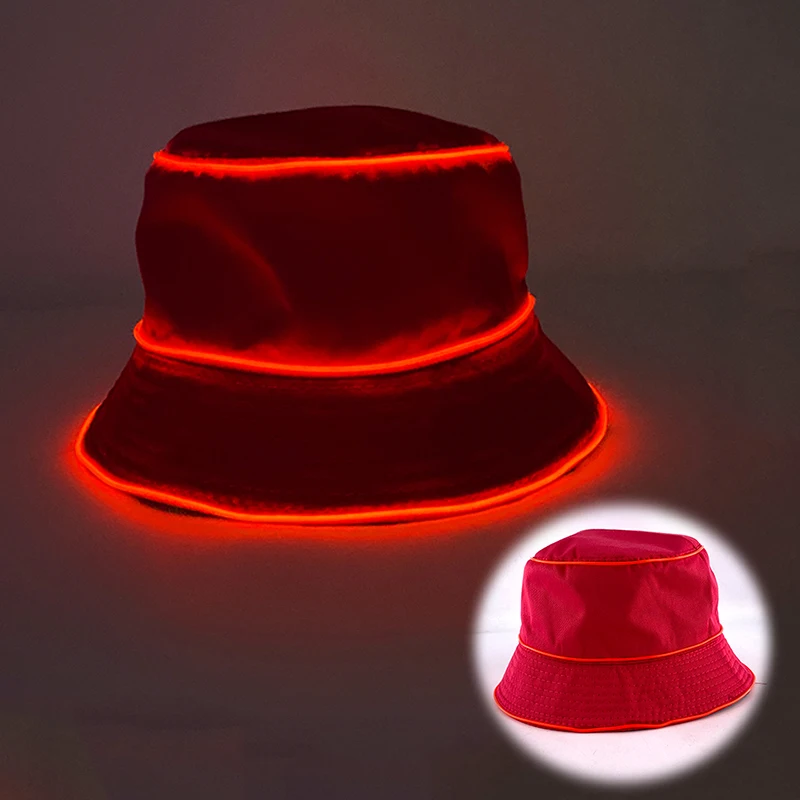 New Arrival Pearlescent Cowboy Hat Dance Costume Decorate Glowing Cowgirl Cap Glowing For Neon NightClub - Image 36