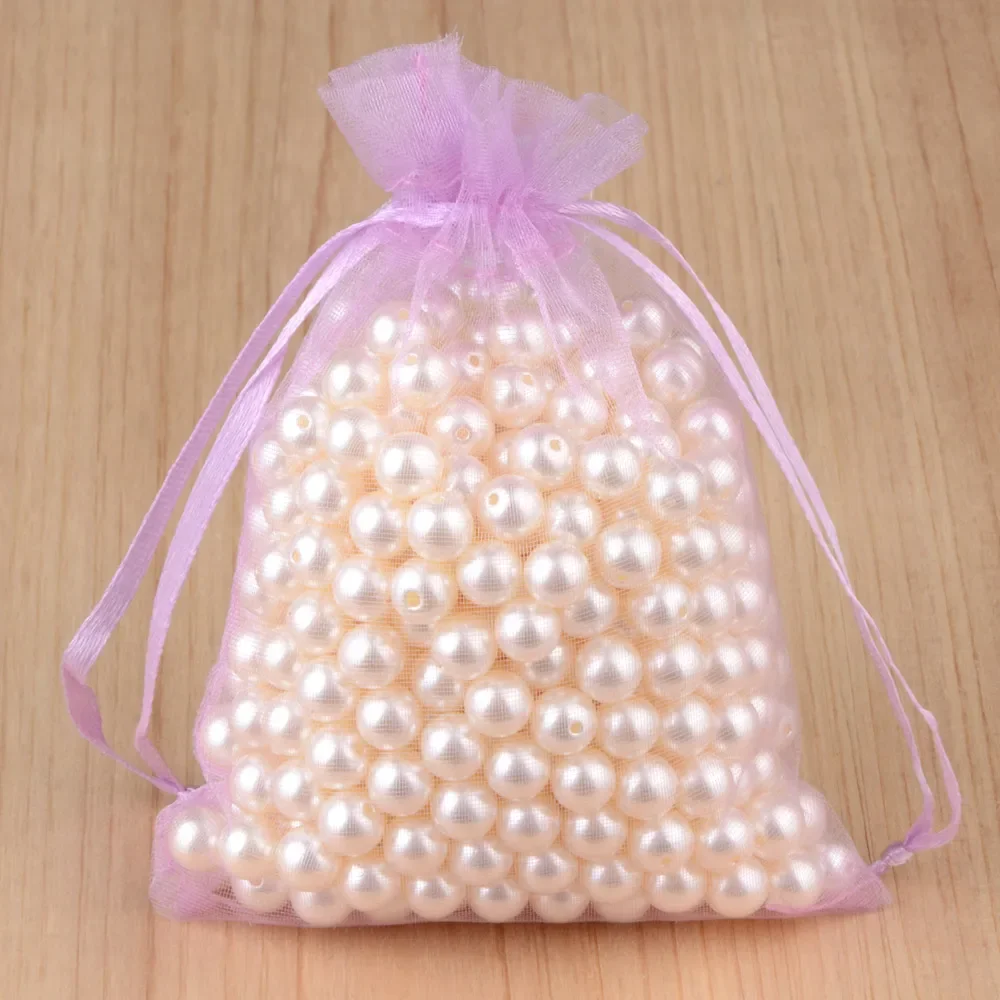 50pcs 24 Colors Jewelry Bag 5*7 7*9 9*12 10*15cm Wedding Gift Organza bag Jewelry Packaging Display & Jewelry Pouches - Image 8