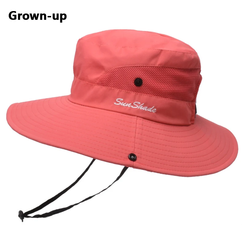 Summer outdoor sun hat, breathable sun hat, foldable sun hat, face mask hat, female ponytail hole fisherman hat - Image 9