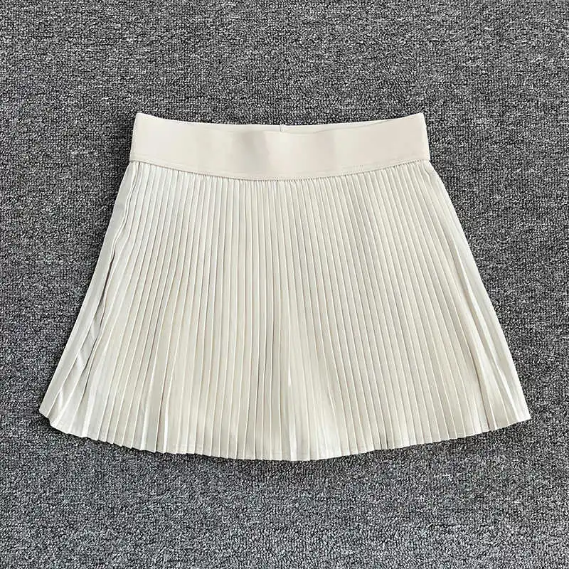 pleated accordion skirt sports tennis skirt quick-drying anti-slip fitness badminton short skirt - Image 5