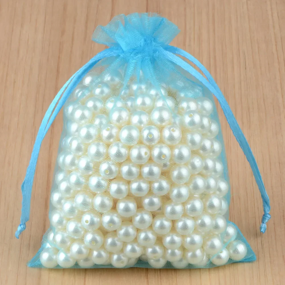 50pcs 24 Colors Jewelry Bag 5*7 7*9 9*12 10*15cm Wedding Gift Organza bag Jewelry Packaging Display & Jewelry Pouches - Image 15