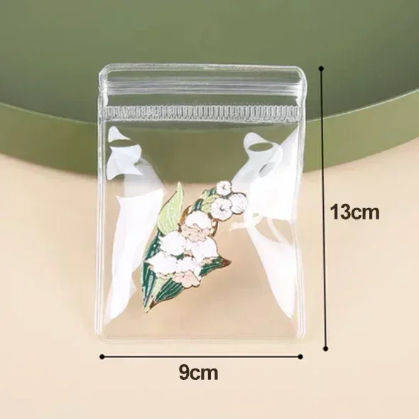 10/20Pcs Transparent PVC Jewelry Organizer Pouches Bag Anti-Oxidation for Earring Pendant Necklace Bracelet Storage Holder Boxes - Image 13