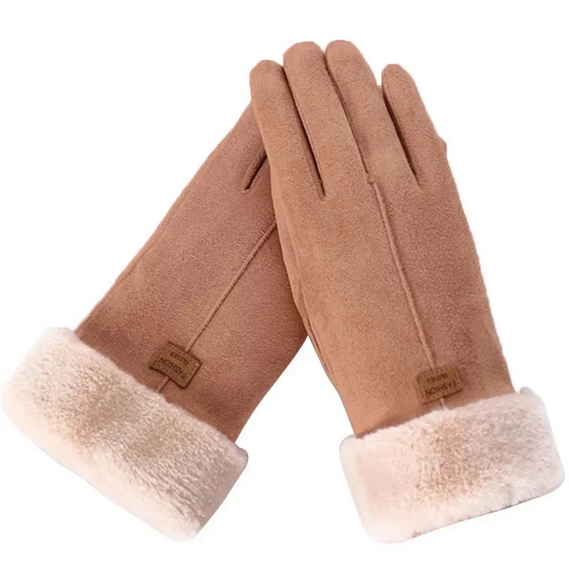 Winter Warm Gloves Touchscreen Fleece Lining Texting Windproof Gloves Thermal Soft Mittens for Women Cold Weather Hiking Outdoor - Image 5