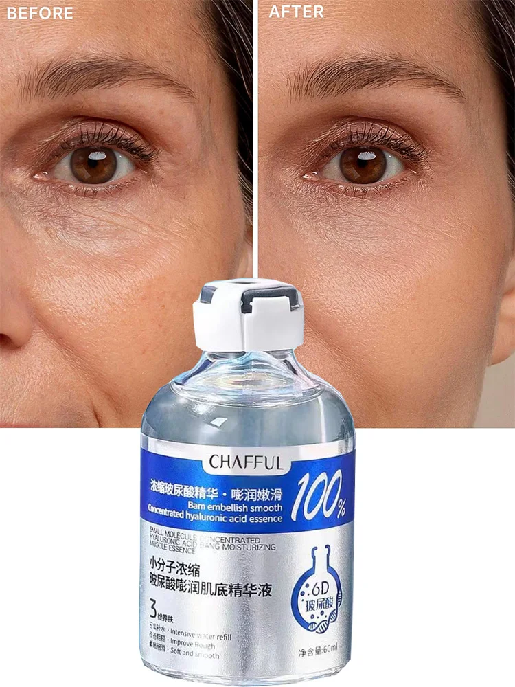 2pcs Hyaluronic Acid Facial Essence Deep Moisturizing Facial Skin Essence Korean Skin Care Products Reduces Dry Skin - Image 7