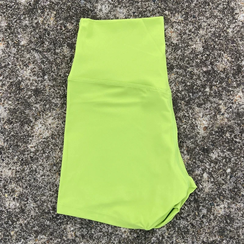 Sexy Solid Color Women Fitness Sport Short High Waist Athletic Yoga Short Leg Cycling Comprehensive Training Jogging Squat Proof - Image 16