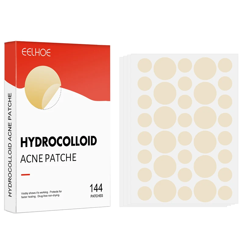 144pcs/set Face Skin Care Acne Pimple Patch 2 Sizes Invisible Professional Healing Absorbing Spot Sticker Covering for Men Women - Image 7