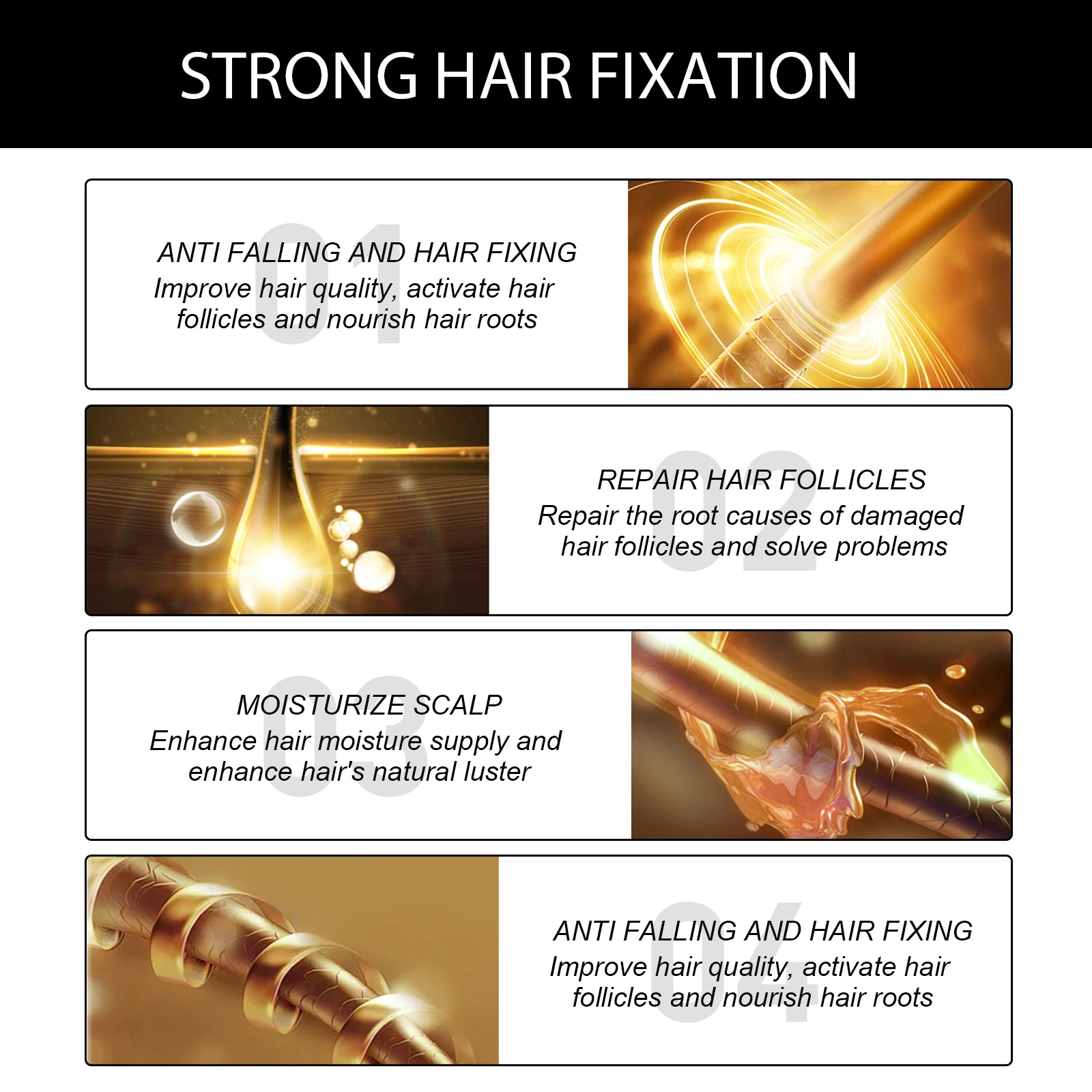 Biotin Rosemary Shampoo Care Set Shampoo Conditioner For All Hair Types Hair Shampoo Paraben Free Healthy Hair Care Gift - Image 5