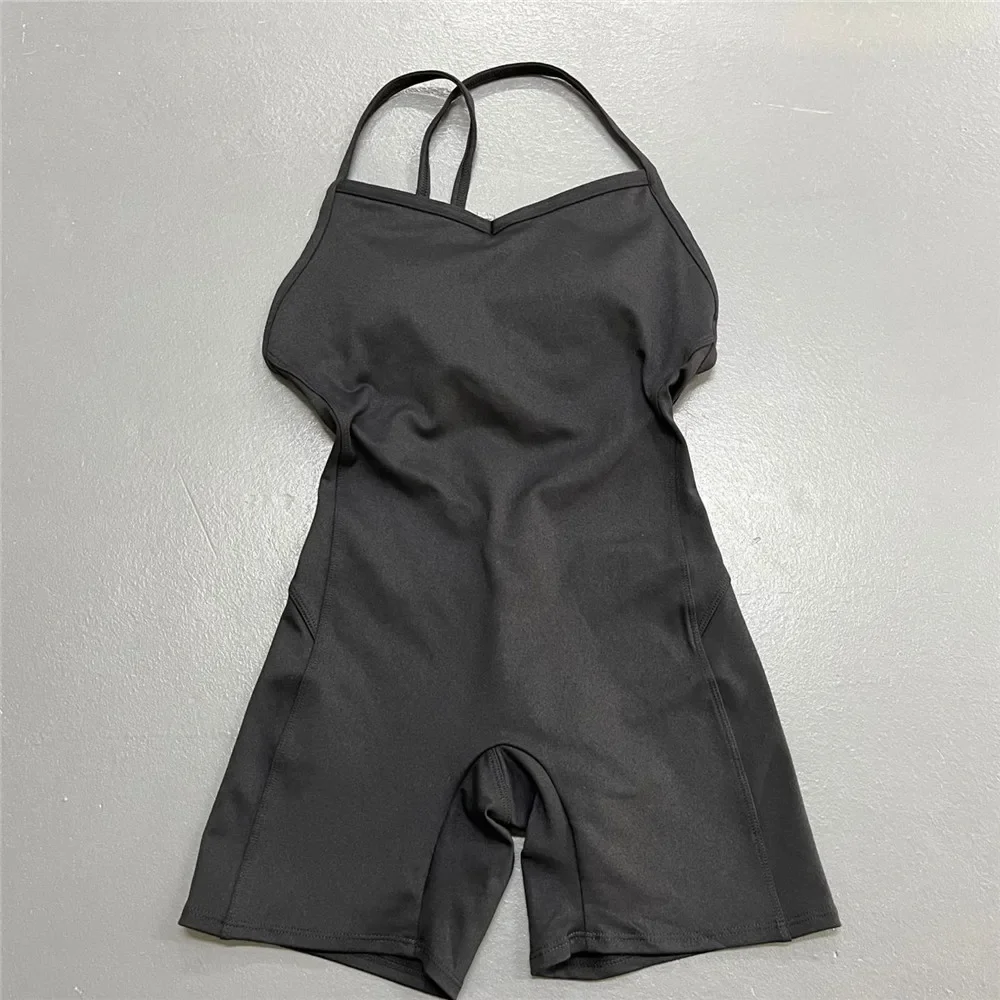 Women Athleisure Fitness Bodysuit 2025 Backless One Piece Yoga Jumpsuit Sports Gym Workout Clothes for Women Tights Active Wear - Image 36