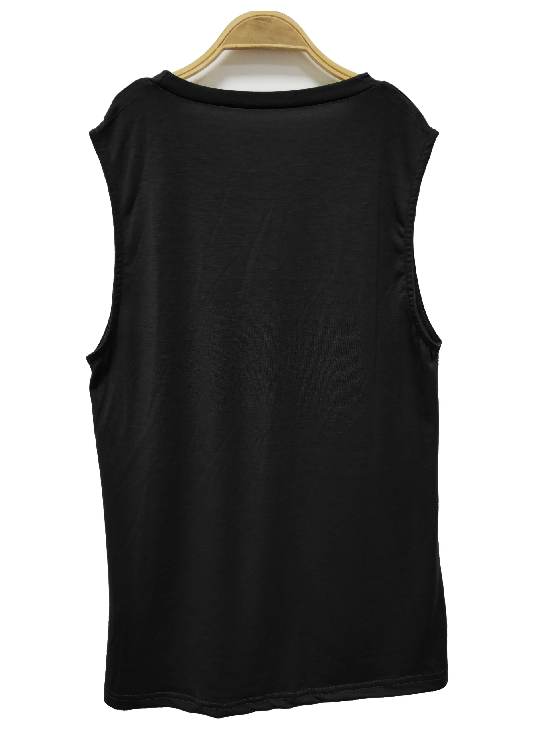 Women's Summer Cartoon Duck Print Large Casual Sleeveless Loose Tank Top T-shirt Streetwear Oversized O-Neck Vest - Image 3