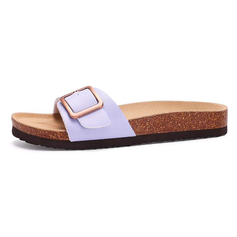 Kidmi Summer Women Sandals Women Flat Sandals Outdoor Beach Sandals Casual Vacation Nonslip Slippers Walking Cushion Sandals - Image 4