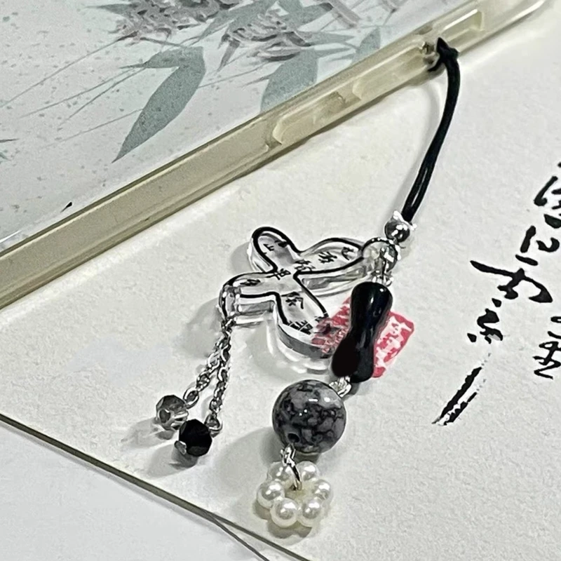 Delicate Anti-lost Lanyard Key Chain Bag Backpack Decoration Unique Multi- Hangings Pendant CellPhone Charm Accessories - Image 2