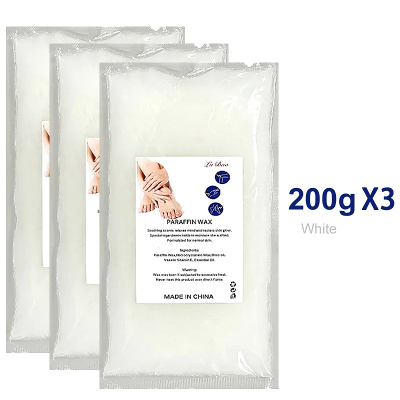 3/1Pcs Care Paraffin 200g/450g Moisturizing Hands and Feet Mask Peel Off SPA Restores Gloss Nourishing Hands and Feet - Image 11
