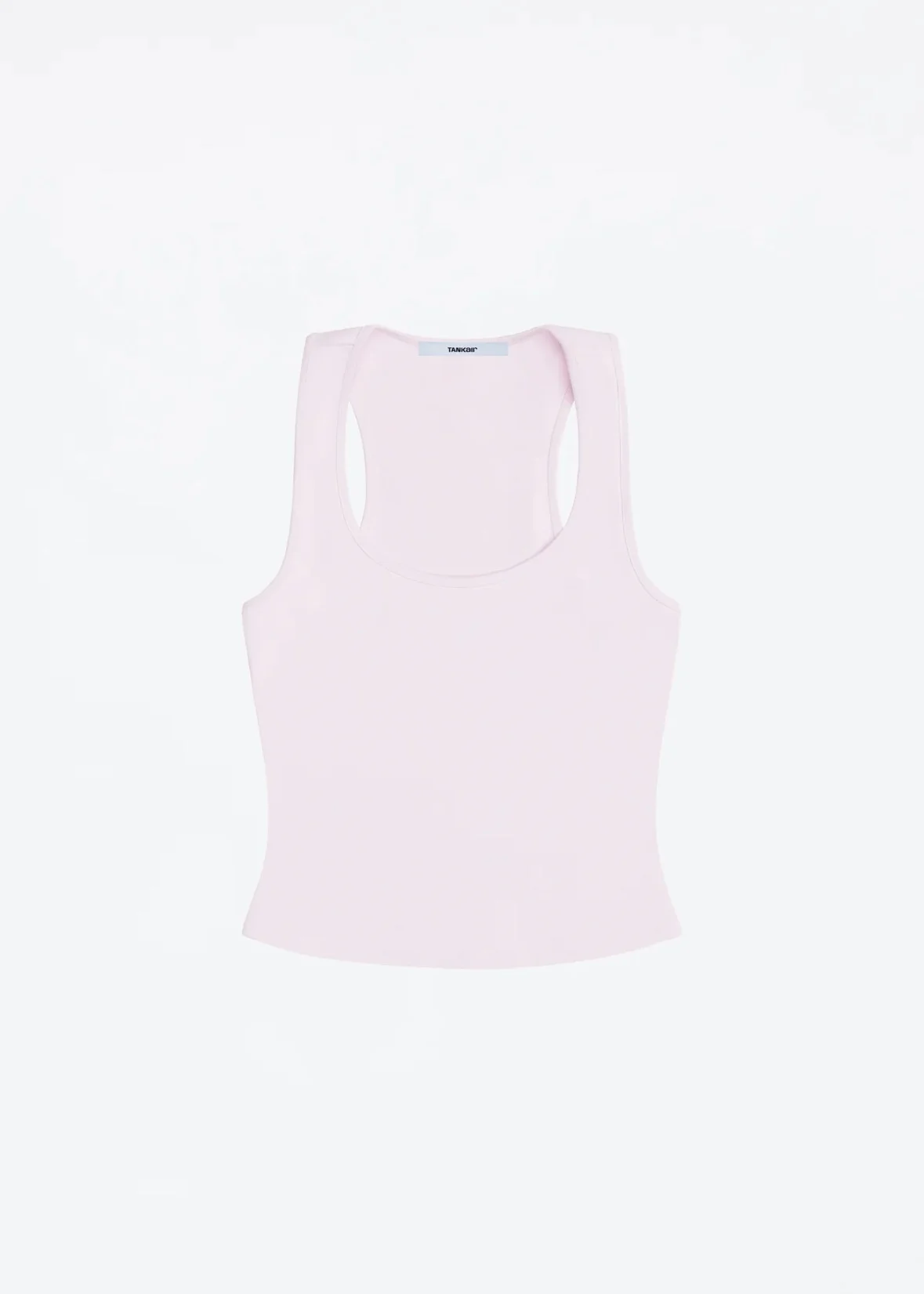 Tank Classic X-shaped Backless Baby Blue and Misty Gray Multi-color Comfortable Elastic Waist Tight Fit Backless Top - Image 7