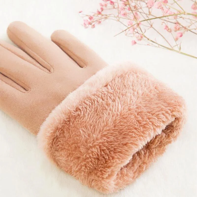 Winter Warm Gloves Touchscreen Fleece Lining Texting Windproof Gloves Thermal Soft Mittens for Women Cold Weather Hiking Outdoor - Image 2