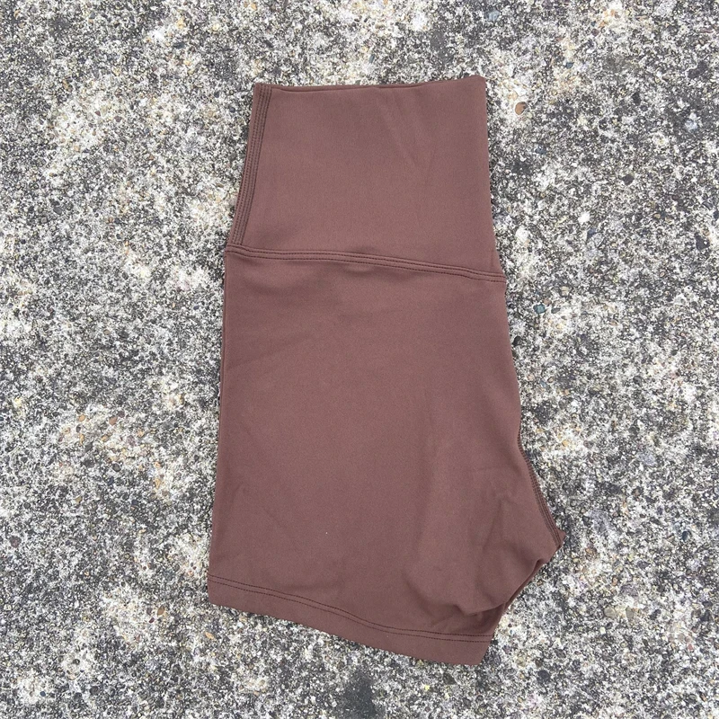 Sexy Solid Color Women Fitness Sport Short High Waist Athletic Yoga Short Leg Cycling Comprehensive Training Jogging Squat Proof - Image 18