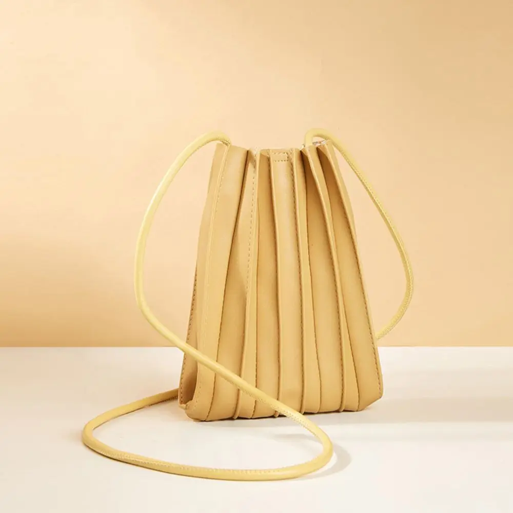 Soft PU Mobile Phone Bag Pure Colors Mini Single Shoulder Bag Durable Crossbody Bag For Women Girls Outdoor Storage Bag 6Colors - Image 3