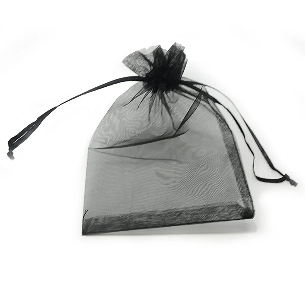 50pcs 24 Colors Jewelry Bag 5*7 7*9 9*12 10*15cm Wedding Gift Organza bag Jewelry Packaging Display & Jewelry Pouches - Image 6
