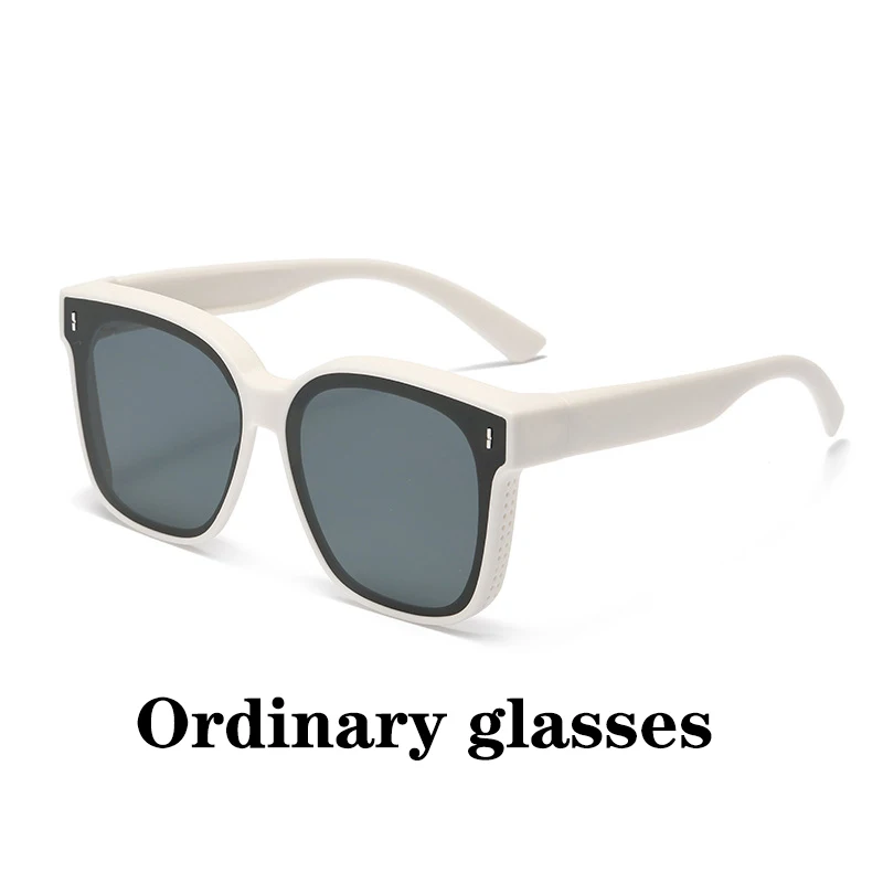 Fashion Square Polarized Sunglasses Cover Over Myopia Prescription Glasses Portable Men Women Vintage Fishing Driving Eyewear - Image 11