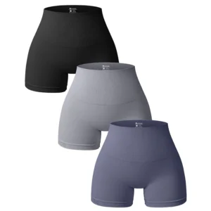 New Fashion Summer Seamless High-waisted Hip Lift No Awkward Line Yoga Sports Shorts for Women
