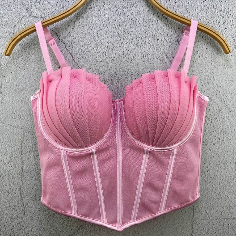 Y2k Top Women Clothing Sexy Tops Camis Tees Fashion Clothes Corset Streetwear Party Club Underwear Bustiers Slimming Lingerie - Image 4