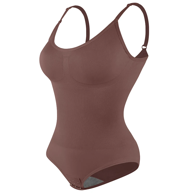 Bodysuit Women Shapewear Tummy Control Butt Lifter Body Shaper Smooth Invisible Under Dress Slimming Underwear Low Neck Jumpsuit - Image 21