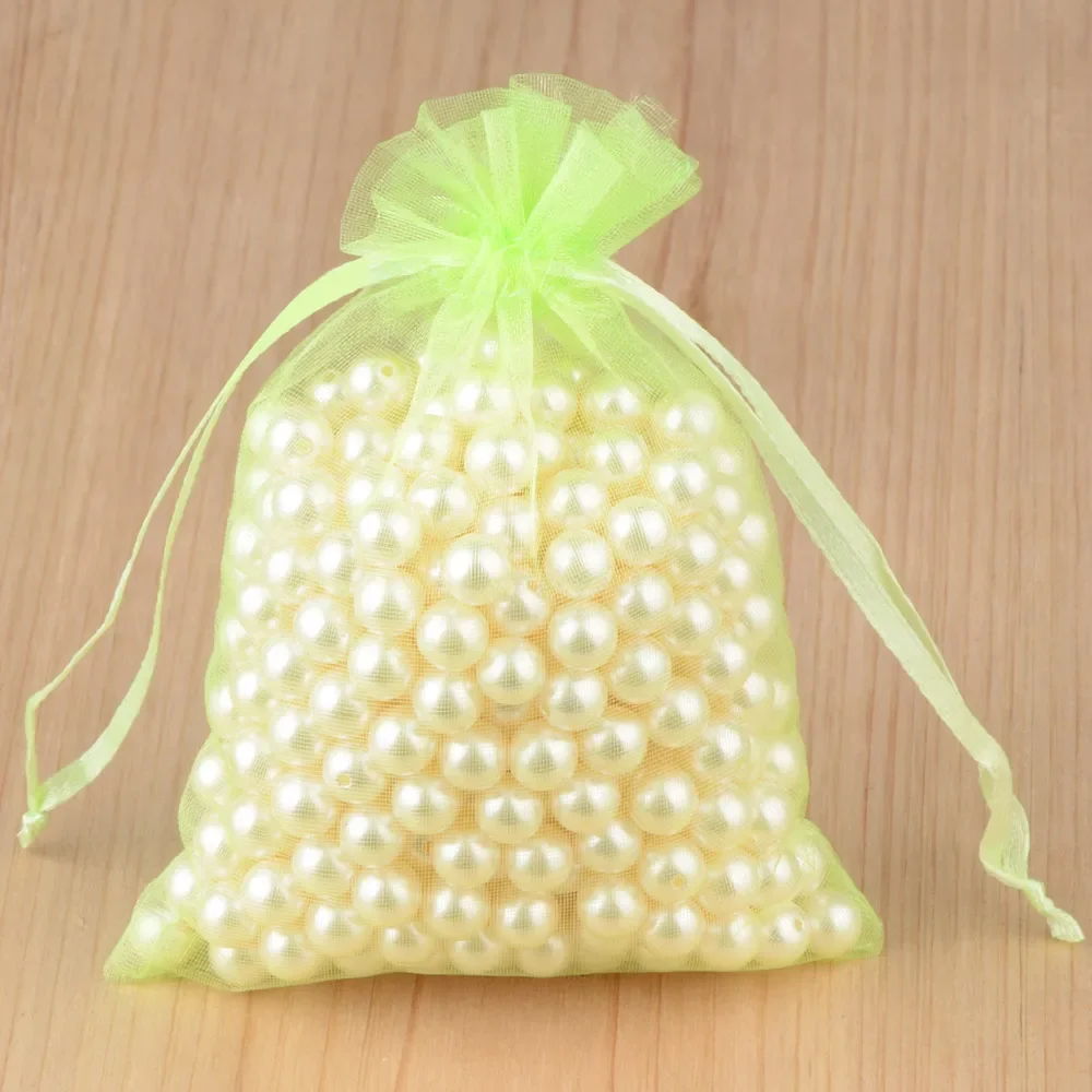 50pcs 24 Colors Jewelry Bag 5*7 7*9 9*12 10*15cm Wedding Gift Organza bag Jewelry Packaging Display & Jewelry Pouches - Image 10