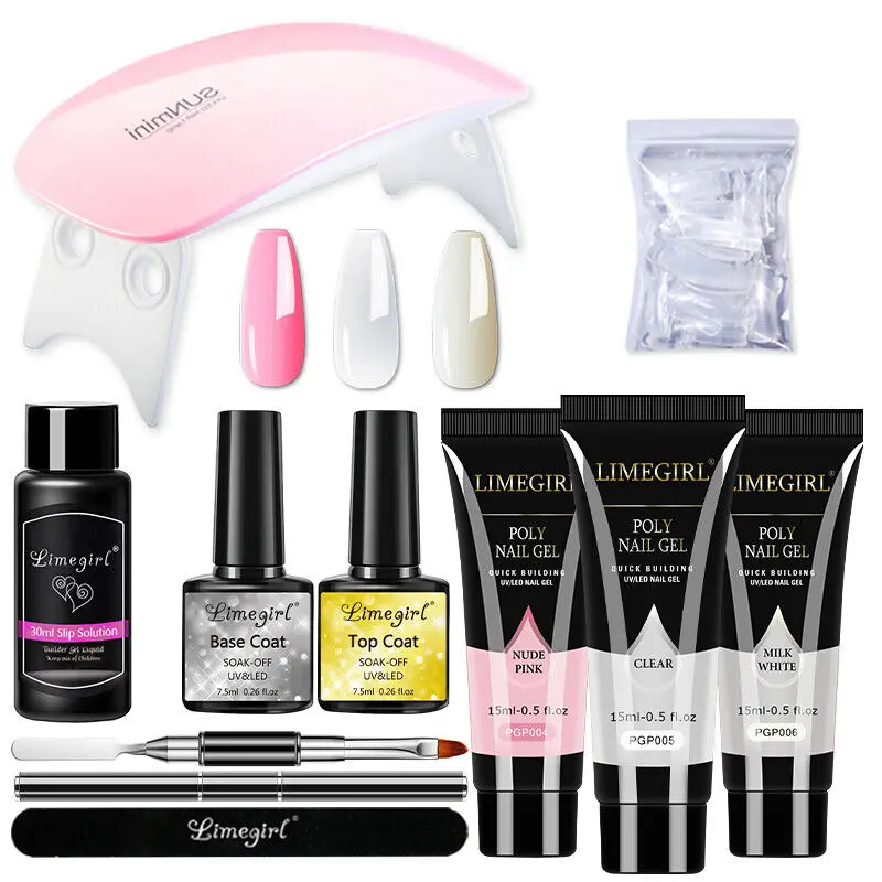 15ml Nail Gel Kit For Quick Extension Nail Art Polymer Gel Nail Tools Finger Extension Acrylic Solution Gel Polish Nail Art Kit - Image 14