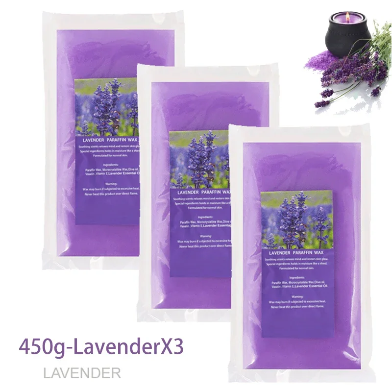 200g-450g Hand Mask Peel Off Hand Wax Moisturizing Hydrating Nourishing Exfoliating Hand Bath Film Hands Care Paraffin - Image 20