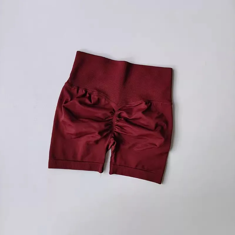 Women's High-Waist Breathable Yoga Shorts for Summer Running Short Tights Leggings Cycling Workout Gym Shorts Sports Shorts - Image 16