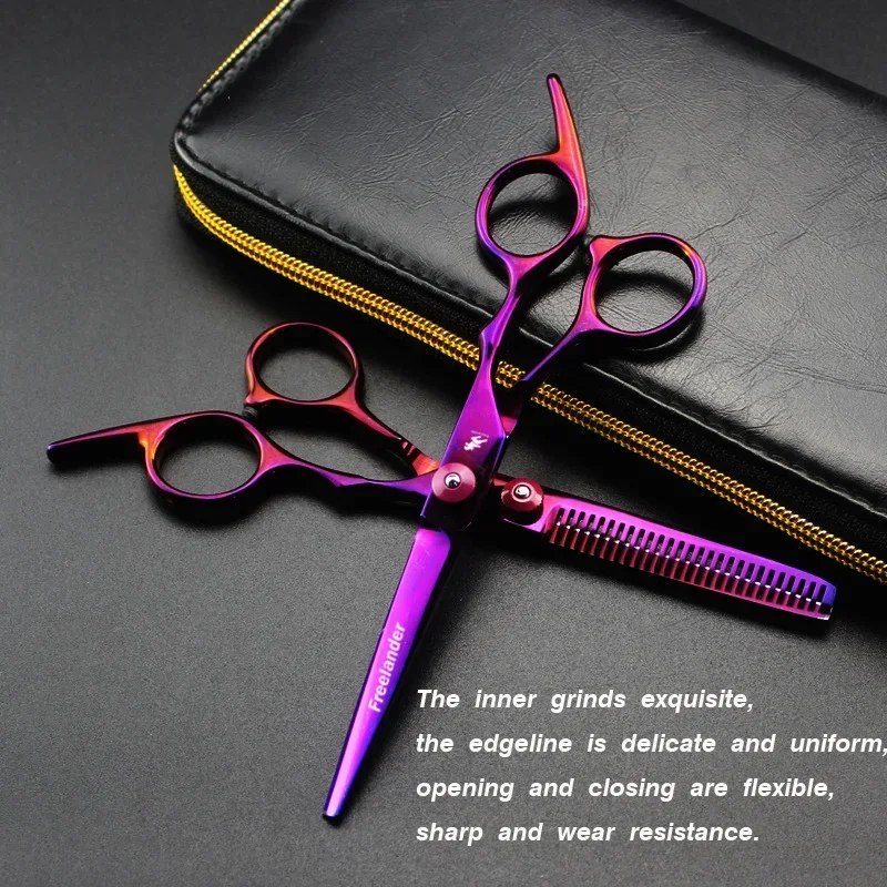 Professional 6 inch Hair Scissors Thinning Barber Cutting Hair Shears Scissor Tools Hairdressing Scissors - Image 3