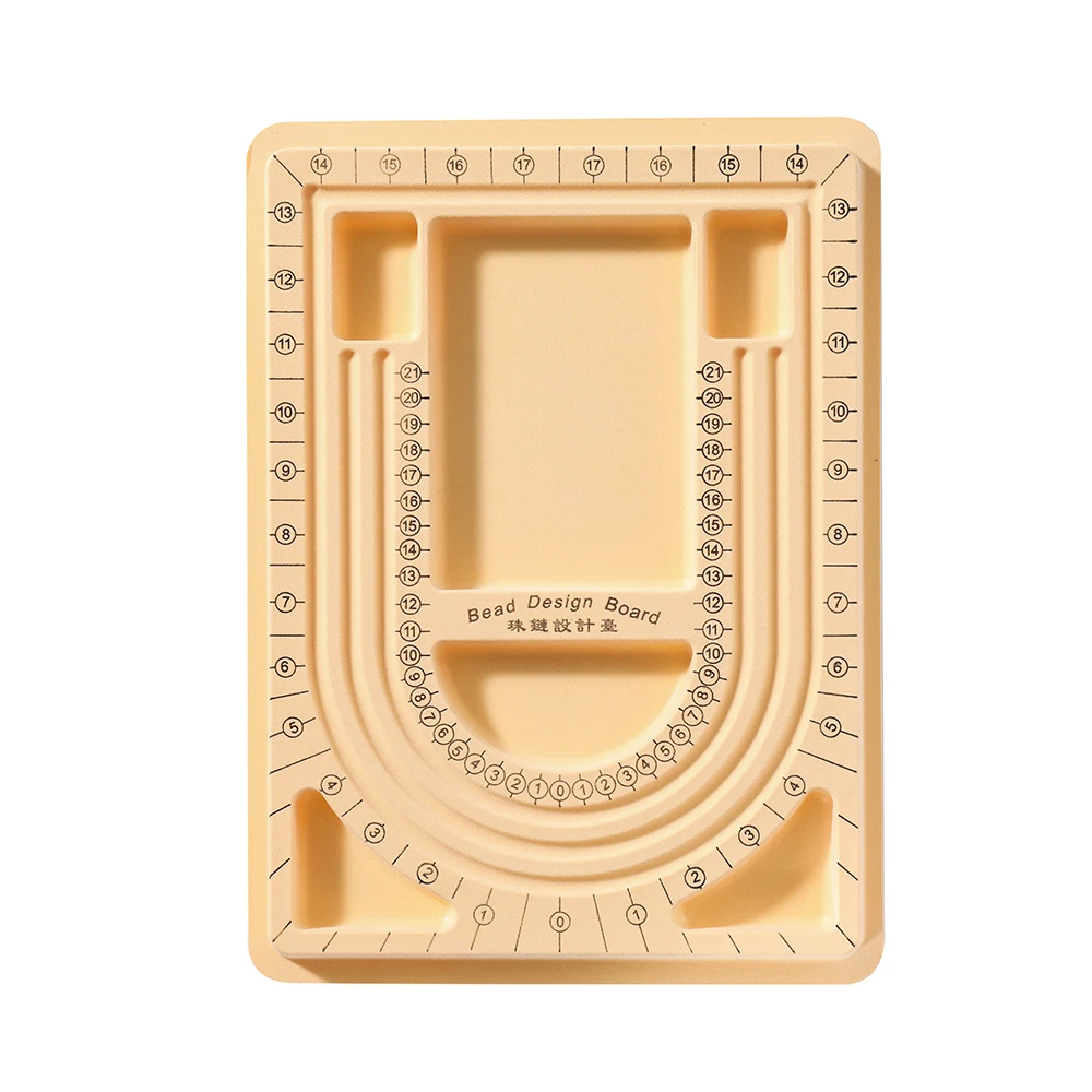 Colorful Flockeda Bead Board For Bracelet Necklace Tray Beading Accessories Measuring Tools Crafts For DIY Jewelry Making - Image 4