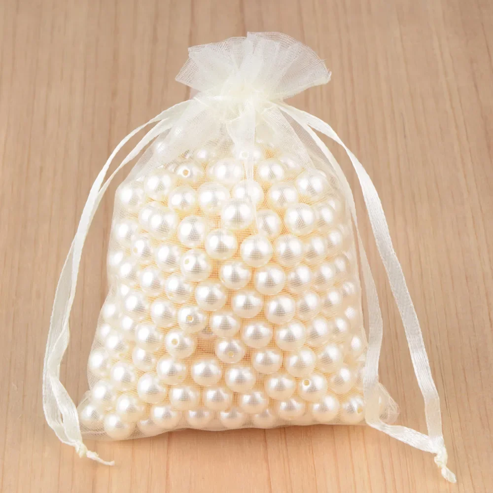 50pcs 24 Colors Jewelry Bag 5*7 7*9 9*12 10*15cm Wedding Gift Organza bag Jewelry Packaging Display & Jewelry Pouches - Image 24