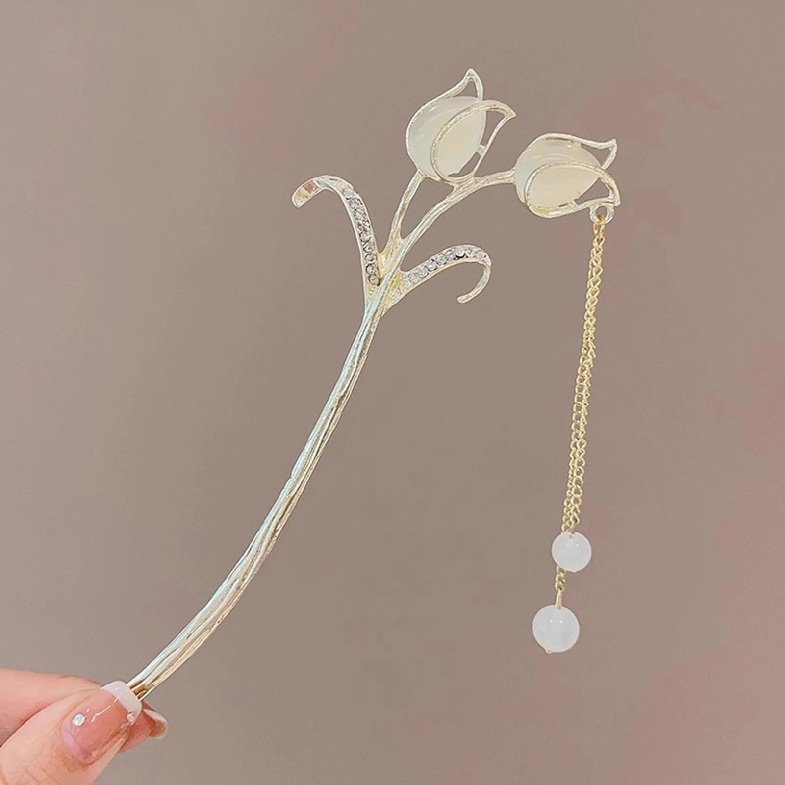 Light Luxury Flower Hairpin For Women Chinese Style Floral Butterfly Tassel Hair Stick Elegant Metal Jewelry Hairpin Hair Clips - Image 40