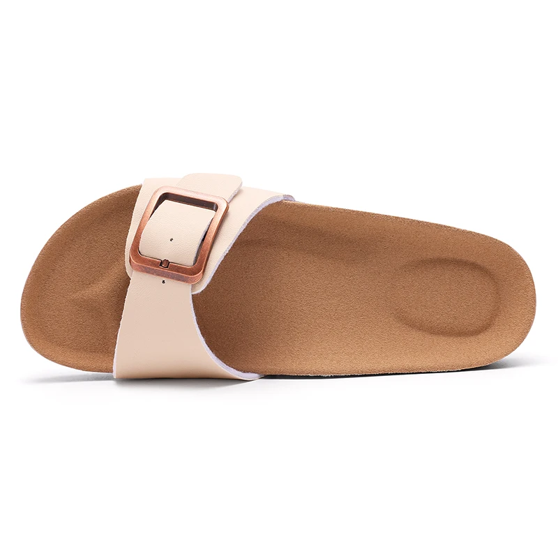 Kidmi Summer Women Sandals Women Flat Sandals Outdoor Beach Sandals Casual Vacation Nonslip Slippers Walking Cushion Sandals - Image 2