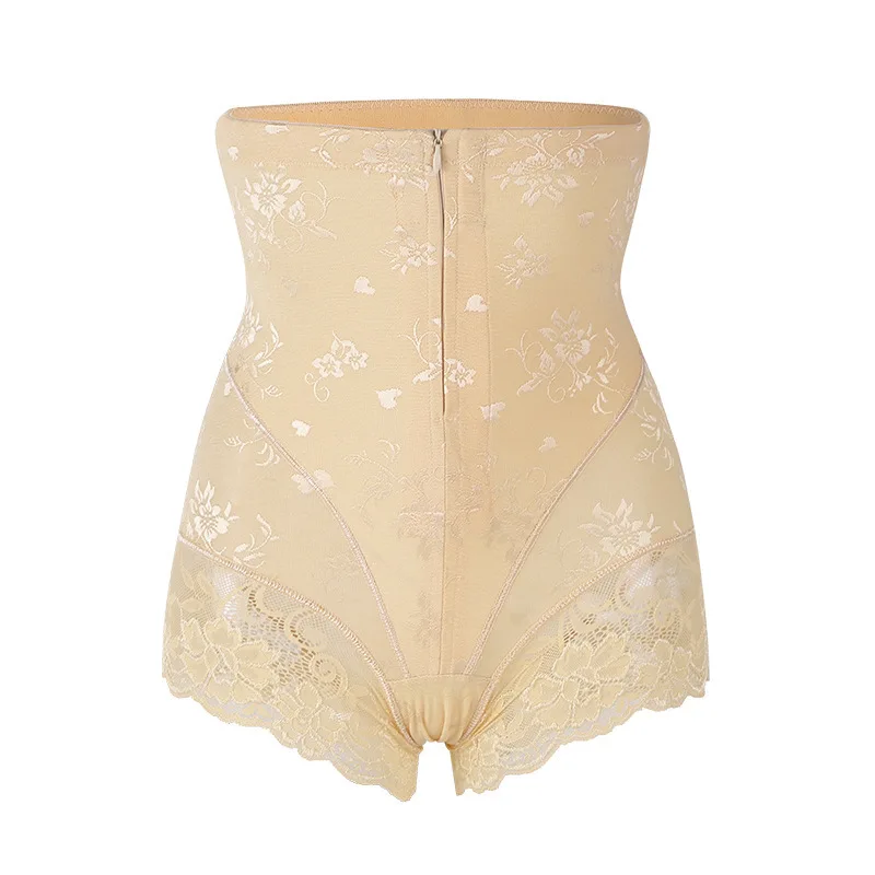 High Waist Shaper Panties Sexy Lace Body Shaper With Zipper Control Panties Postpartum Women Shapewear Butt Lifter Waist Trainer - Image 7