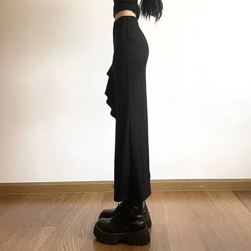 cross-border foreign trade spring and summer new sexy irregular strap open high Fanny pack hip senior sense skirt women - Image 4