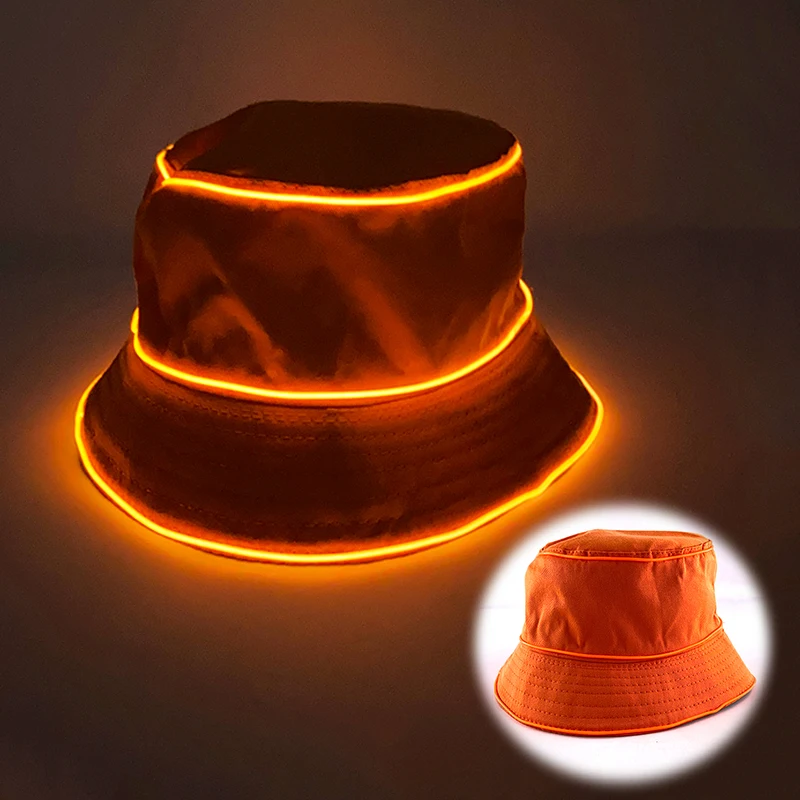 New Arrival Pearlescent Cowboy Hat Dance Costume Decorate Glowing Cowgirl Cap Glowing For Neon NightClub - Image 22