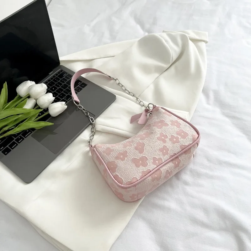 Fashion Felt Shoulder Bags for Women Small Casual Underarm Bag Female Hand Crossbody Bags for Women - Image 10