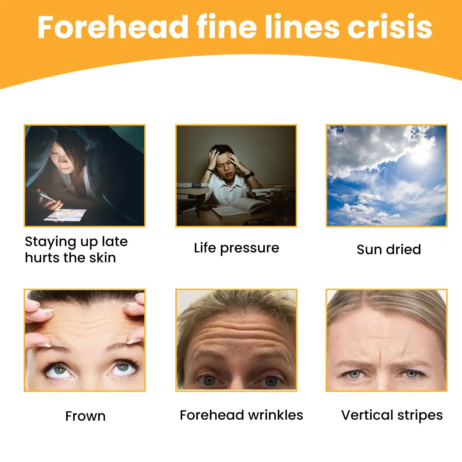 Forehead Wrinkle Patch Anti-Aging Smoothes Fine Lines Collagen Face Mask Anti-wrinkle Removal Gel Patch Face Skin Care Tools - Image 3