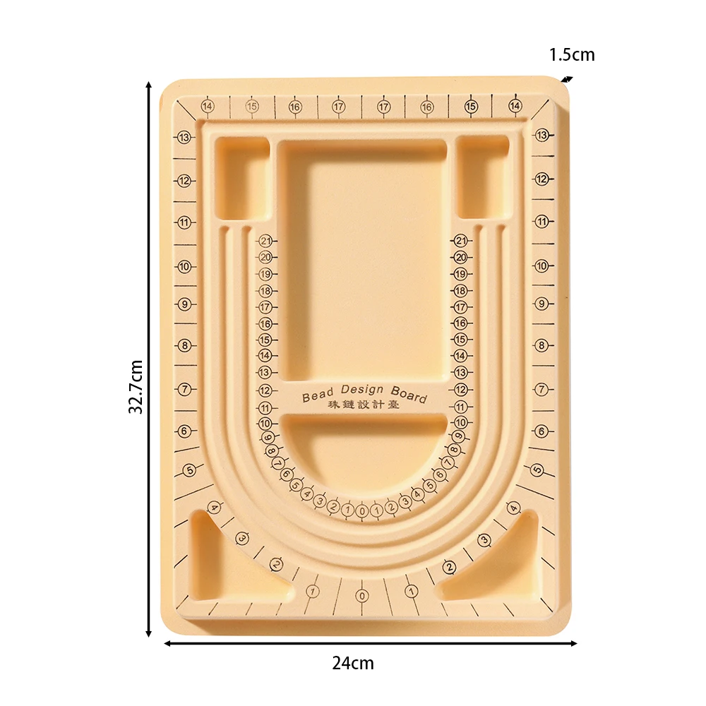 Colorful Flockeda Bead Board For Bracelet Necklace Tray Beading Accessories Measuring Tools Crafts For DIY Jewelry Making - Image 8